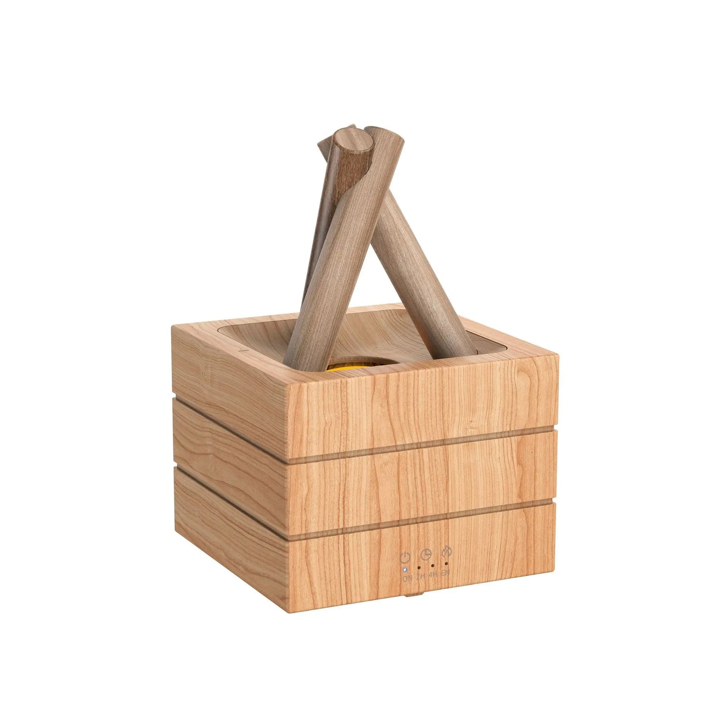 Hoguera Humidificador difusor de aroma con llama USB