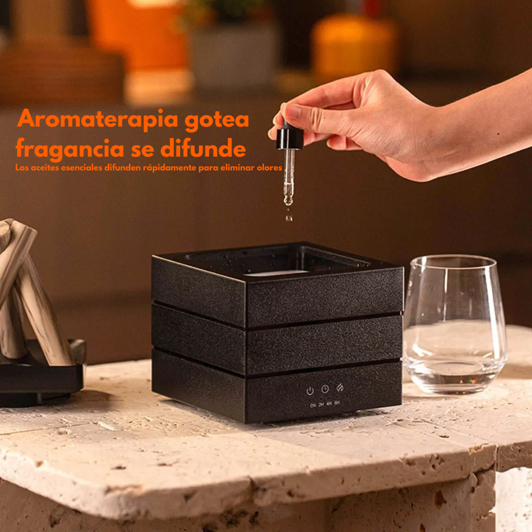 Hoguera Humidificador difusor de aroma con llama USB